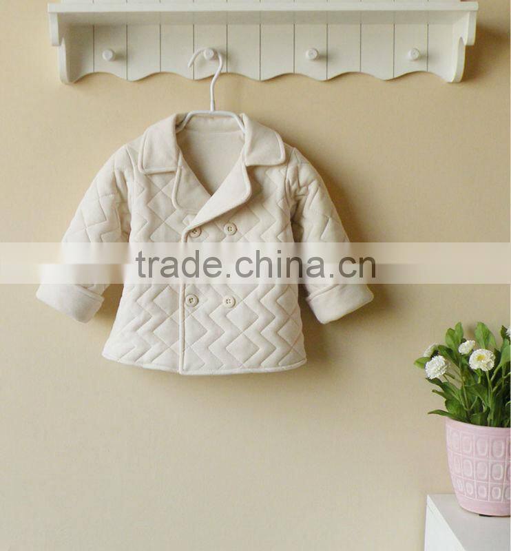 mom and bab 2012 Winter baby wear 100% cotton quilted tops