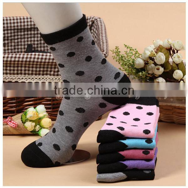 latest autumn cotton woman socks