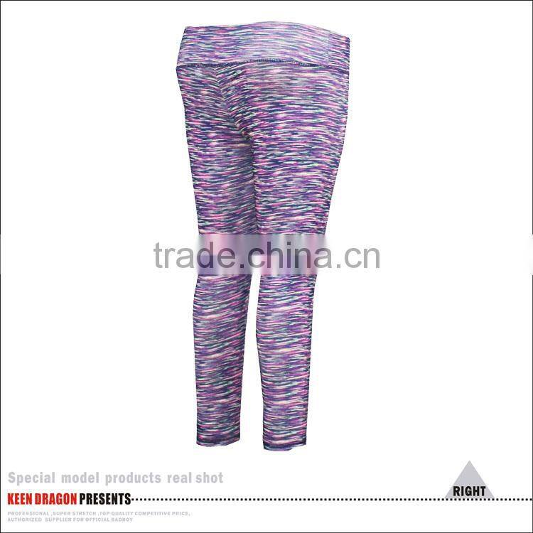 Women printed extra soft plus size lightweight capri leggings