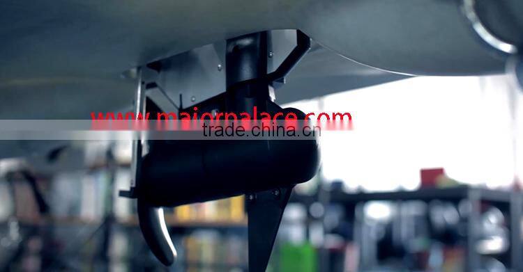 plastic power kayak with 40lb motor