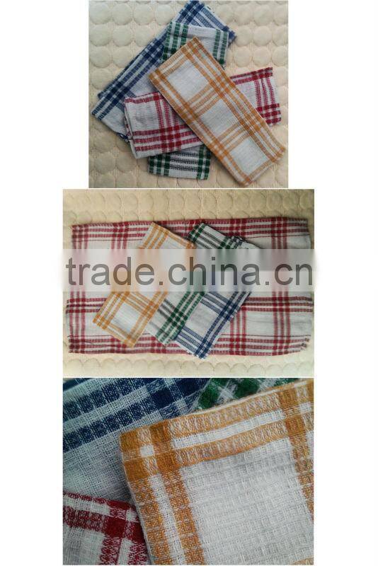 yarn-dyed waffle design cheap tea towels