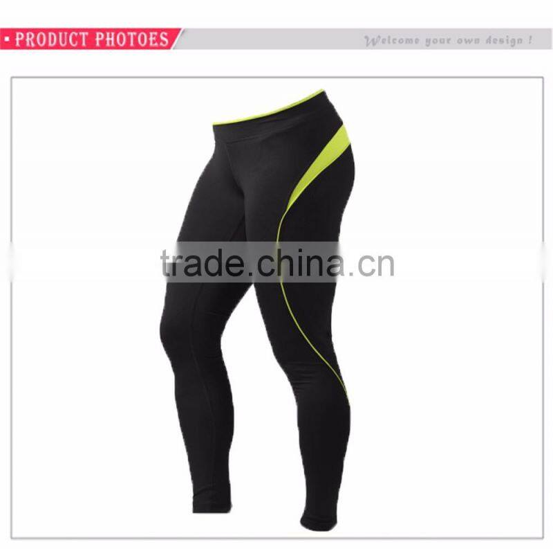 Yoga Leggings Body Building Wear Leggings Spandex Womens Gym Leggings