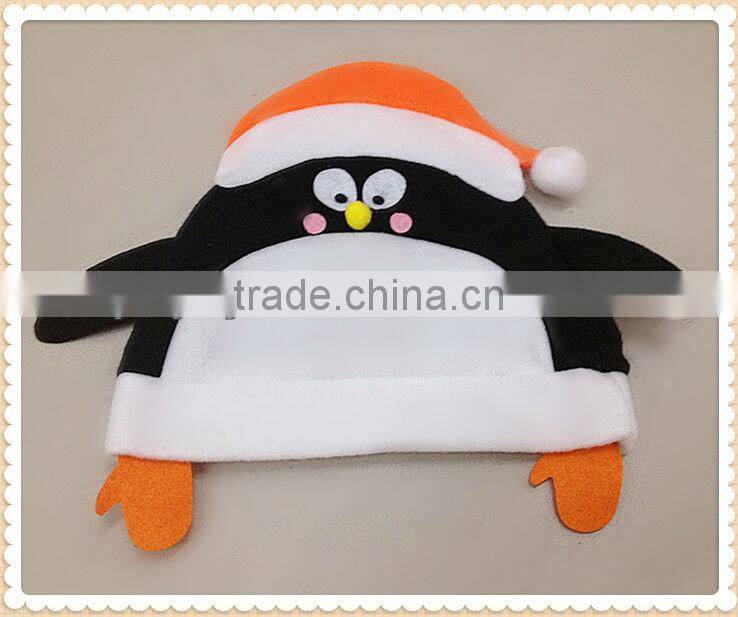 Fty design EN71 penguin hat party ideas baby hat&glove for party