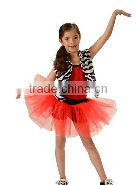 cute girls ballet /jazz dance dress tutu stage dance wear costume