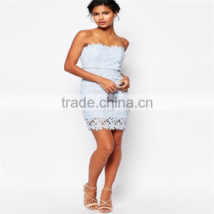 Arrival African female prom party dress for party bodycon fit lace embroidered prom dress for OEM