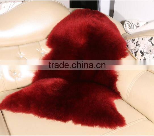 Cheap Australian Sheepskin Shearling Skins Faux Fur Fabric