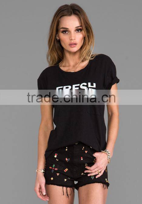 60% cotton 40% polyester t-shirts