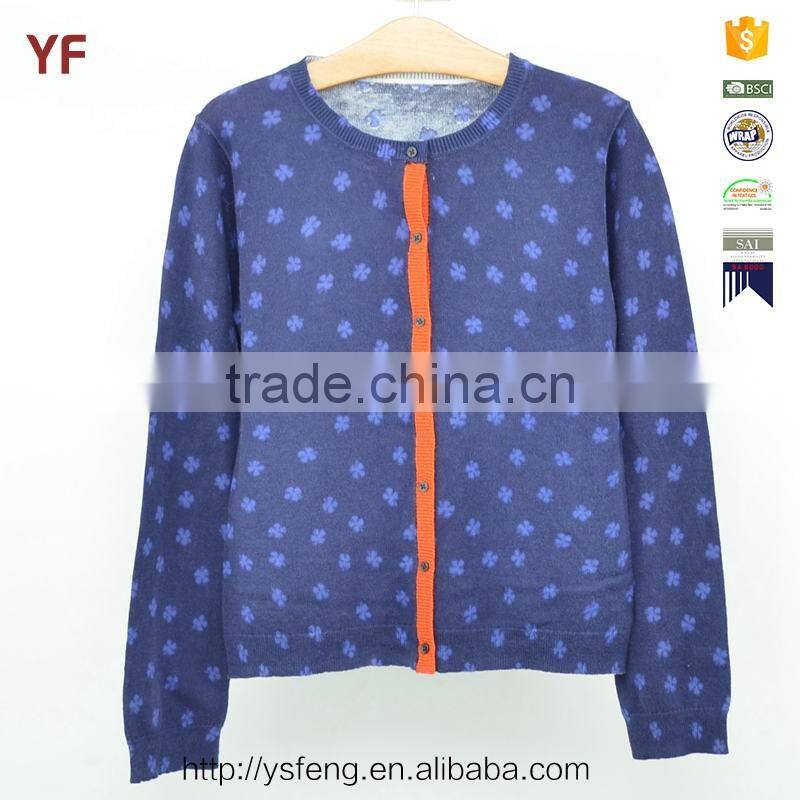 Winter Cardigan 2016 New Gesigns Kids Sweater For Girls