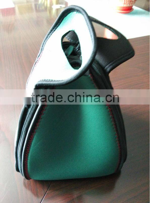 GR-W0169 newest design neoprene lunch bag for outdoor picnic