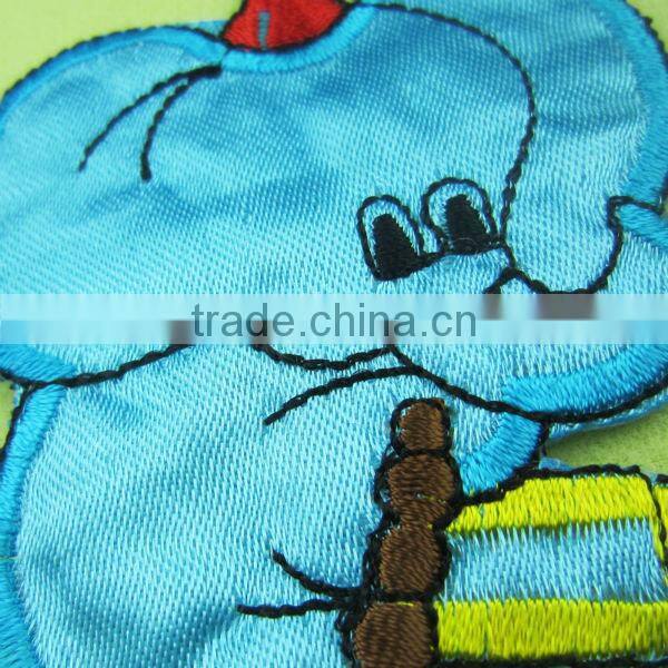 clothing label shaped of elephant