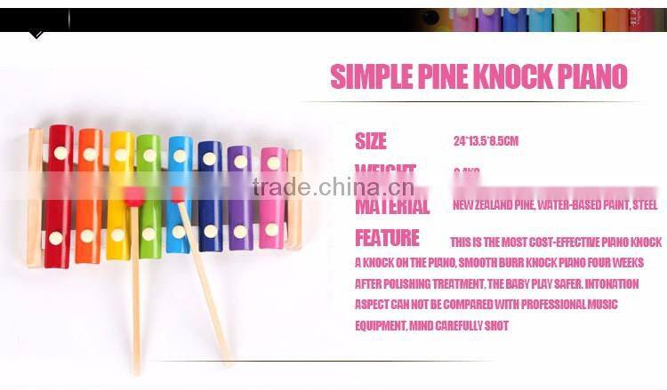 musical instrument hand Xylophone hand knock piano for kids