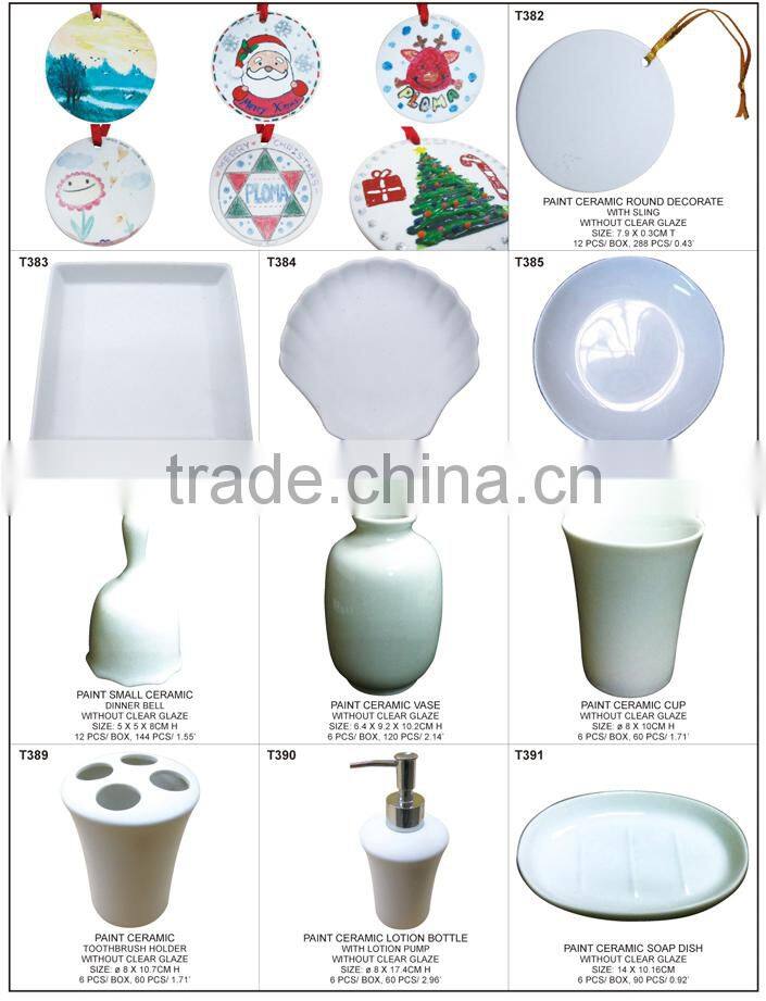 PAINT CERAMIC VASE ceramic ornaments wholesale