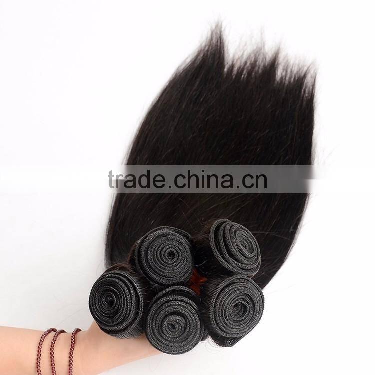 Wholesale Virgin Hair Vendors Tangle Free Silky Straight Weavon Long Black Hair