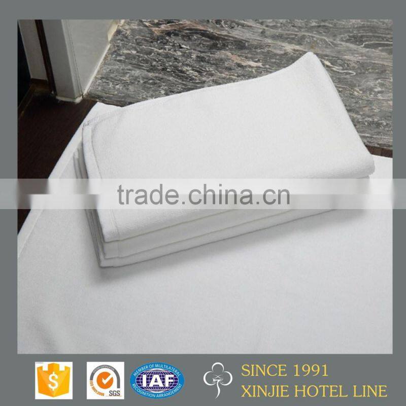 100% cotton white thick hotel towel set