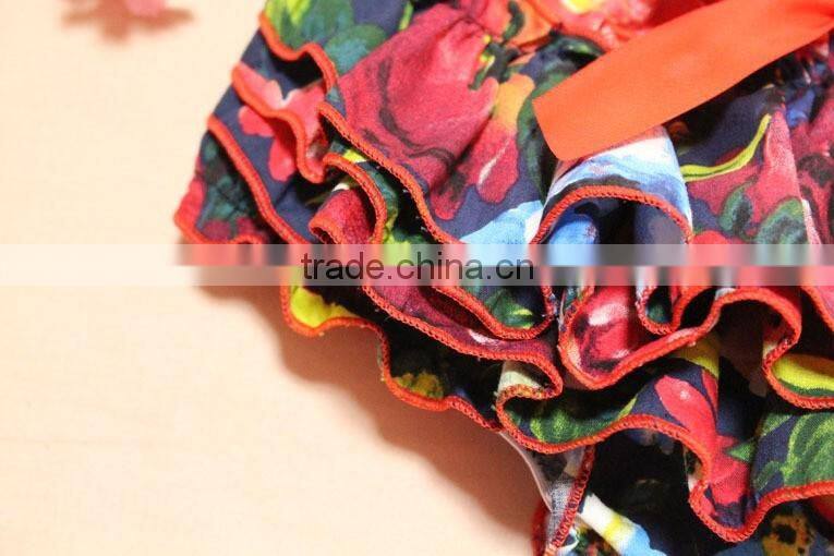 Wholesale baby sweet boutique clothing baby girl's cotton bloomers