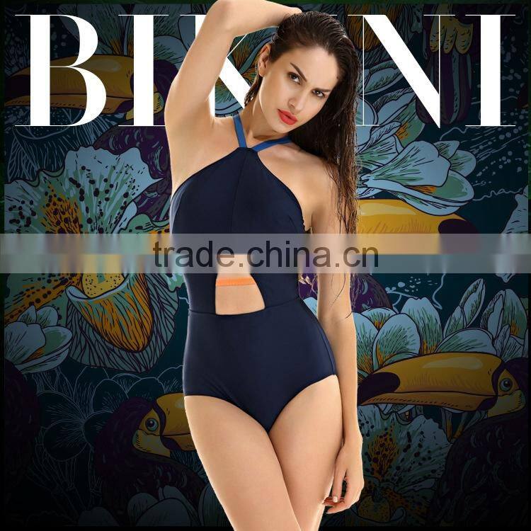 Wisp Samese Waist Hanging Neck Covering Belly Version Sex Girls Bikini