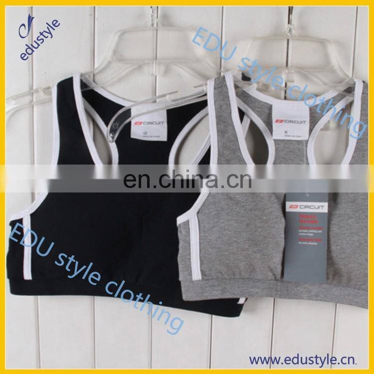 Wholesale Dri Fit Plain Dyed Ladies Fitness Cotton Tank Tops