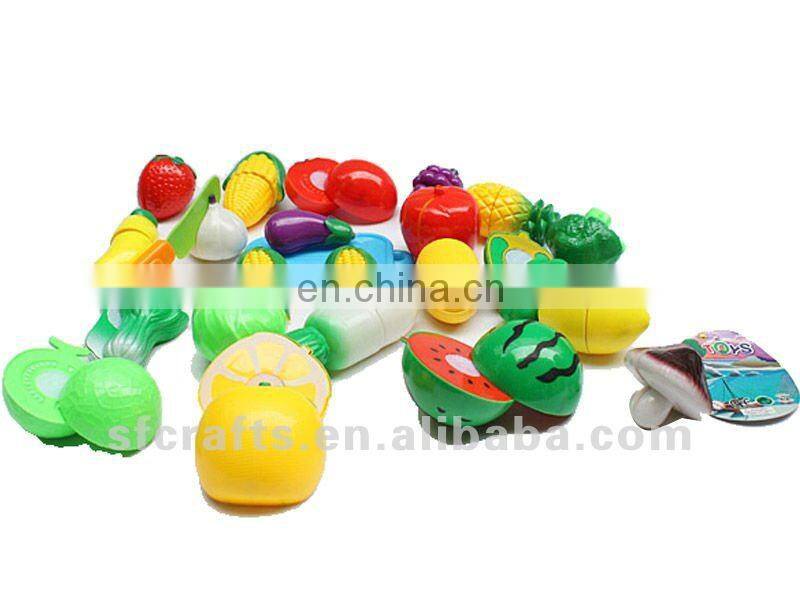 New,plastic cut fruite game toy for kids