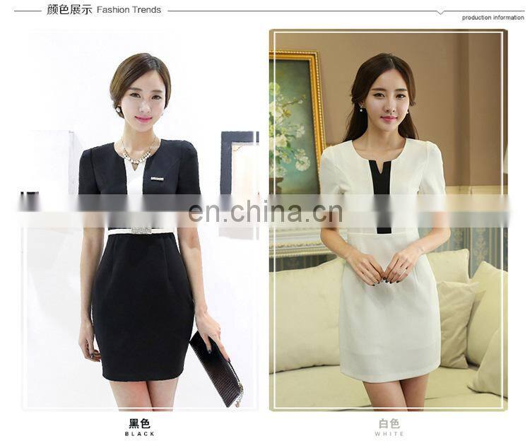 Women Office Casual Dress,Western Style High End Dress