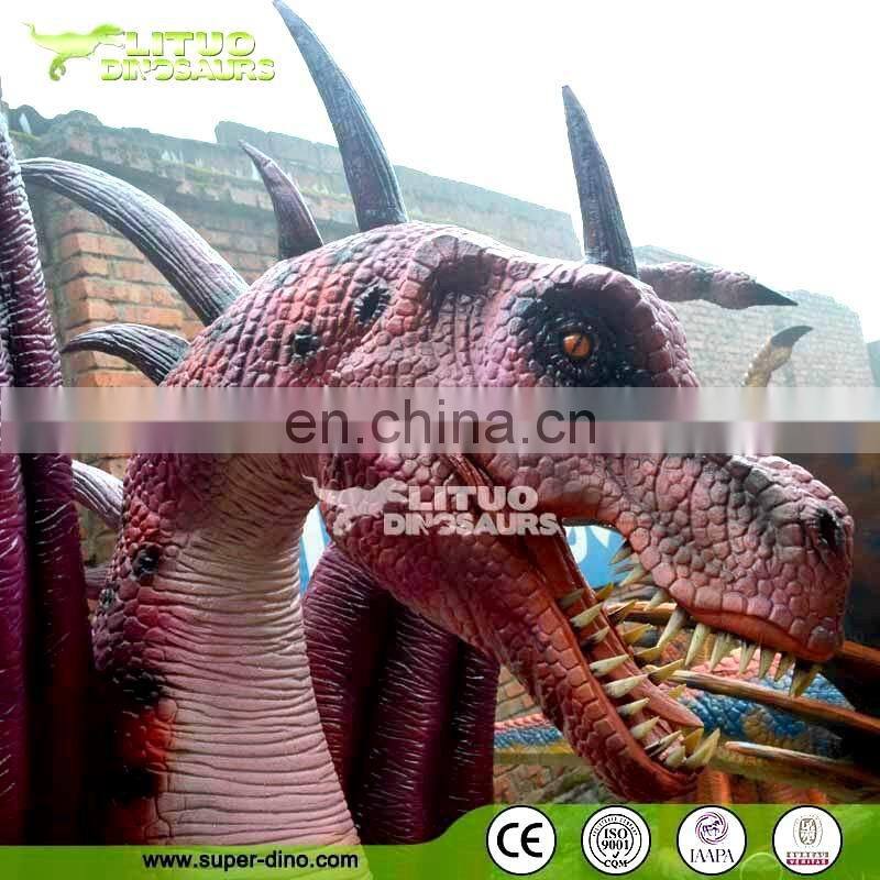Outdoor Playground Decoration Robotic Dragon Model
