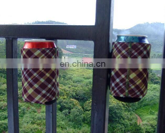 Low factory price commercial advertising PerfectLogo Printing Outdoor Full open Neoprene Holder Magnetic Magnet Can Cover