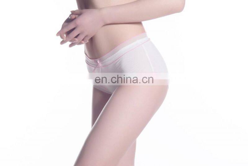 Bestdance wholesale Sexy Lace Underpant Pure modal bow-knot underwear Briefs for women OEM