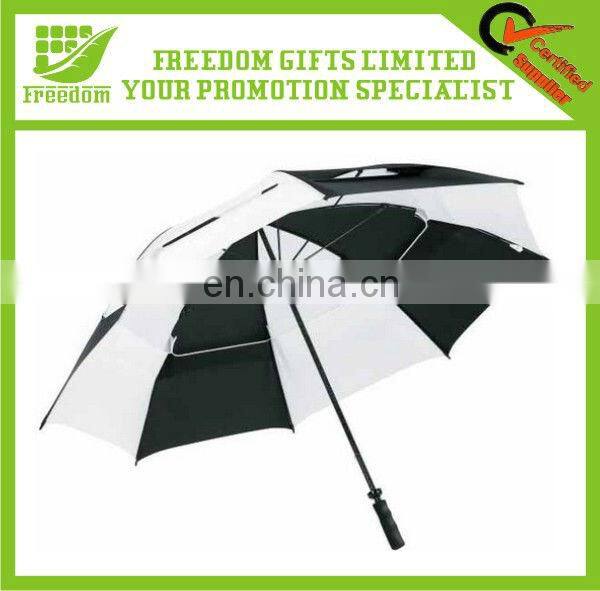 Wooden Handle Stick Pole Sky Umbrella