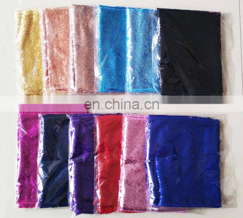 sequin table runner for banquet decoration