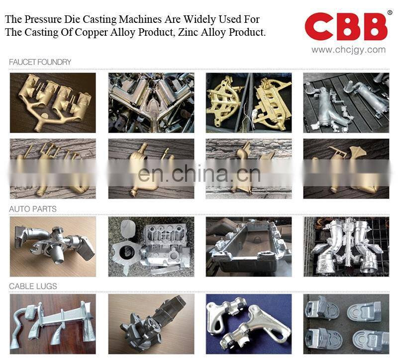 China products supply high frequency automatic casting machine zinc parts low pressure die casting machines