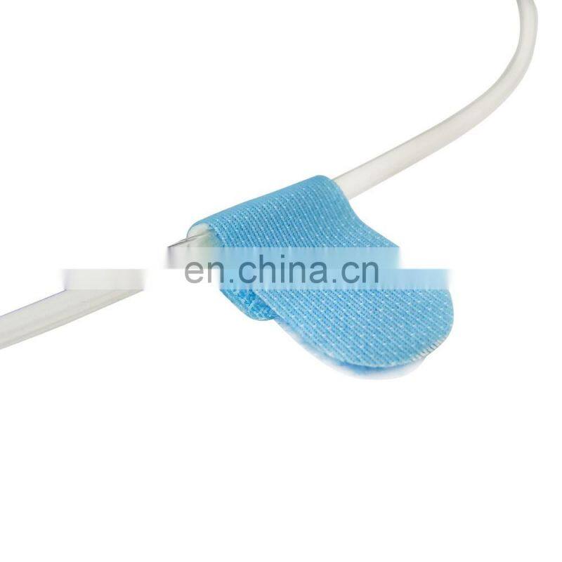 Disposable hook and loop fastener for medical IV fixing