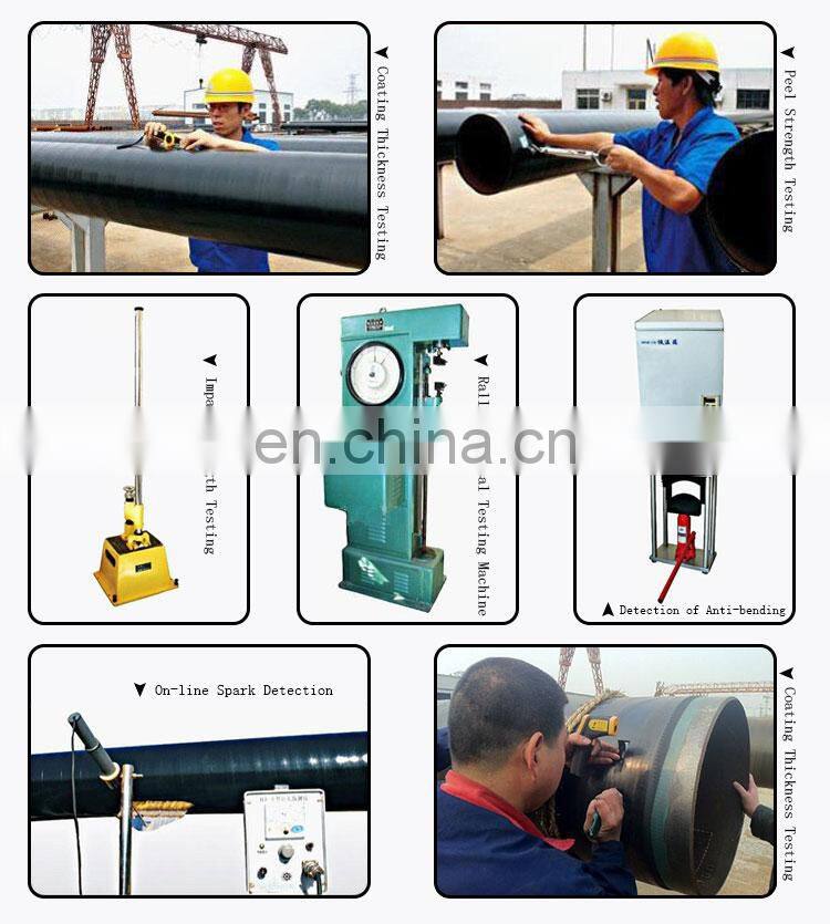 API 5l ssaw with 3pe coated anti-corrosion 22 inch carbon steel pipe price