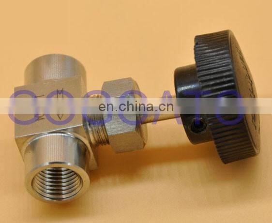 high pressure schrader valve/needle valve