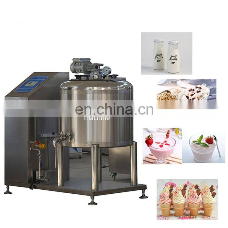 Small Scale Goat Milk Pasteurizer / Pasteurizer Homogenizer / Pasteurizer Coconut Water