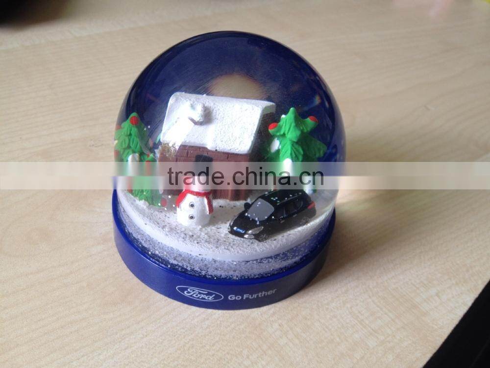 Polyresin Water Globe, Resin Water Globe, Souvenir Figure For Snow Globe