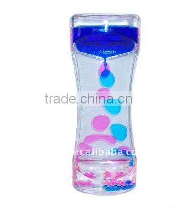Promotion Liquid Hourglass, Acrylic Upward Sand Timer
