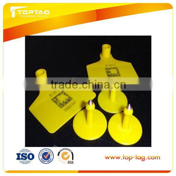 Assets Tracking UHF Passive Rfid Animal Ear Tag With Many Crafts