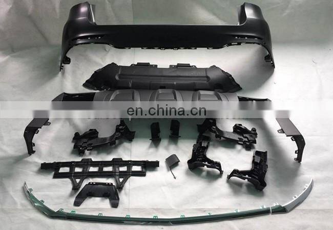 GLC43 body kits fit for GLC-class GLC200 GLC260 GLC300 to GLC43 A-style PP material front + rear bumper