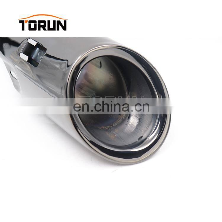 High performance exhaust pipe for porsche macan cayenne macan 3.0 chroming black