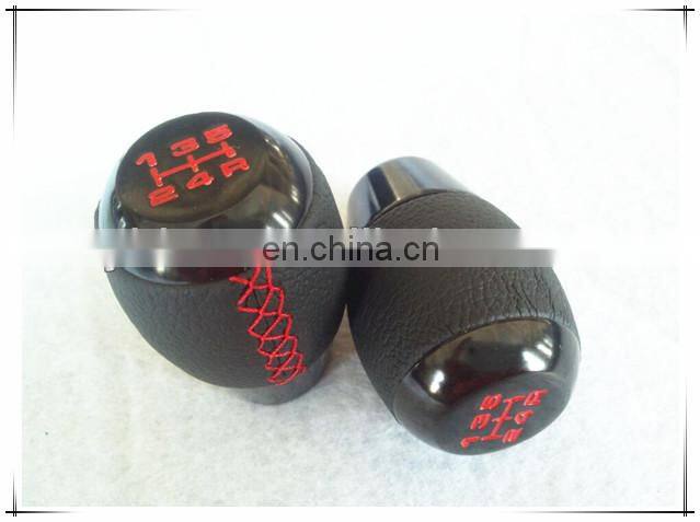 Wholesale Leather and Aluminum Mixed Gear Shift Knob
