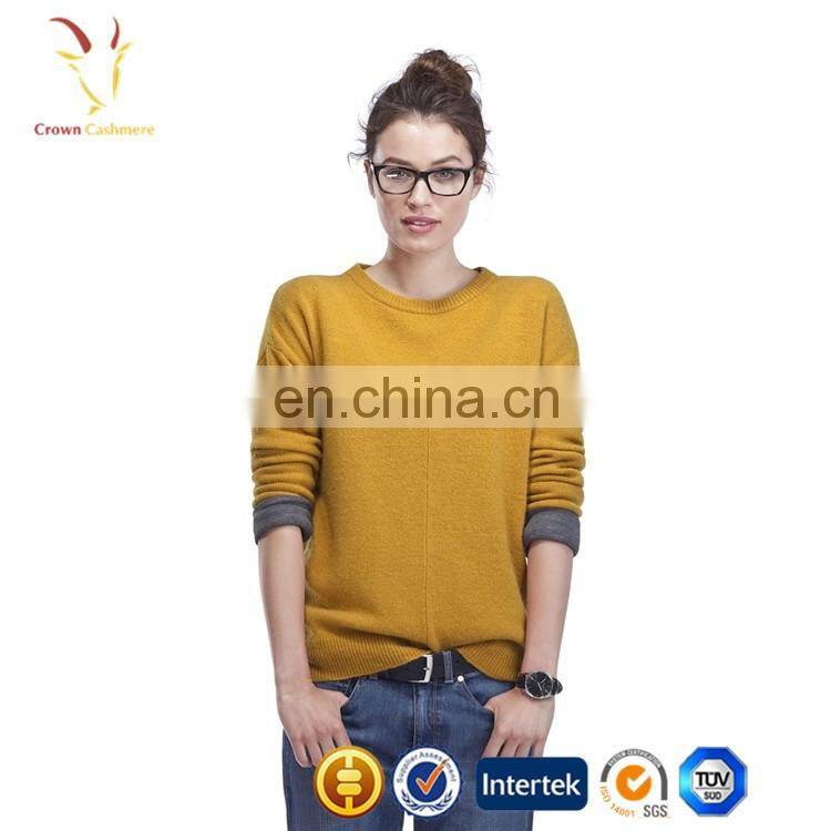 High Quality Oversized Yellow Fzzy Sweater