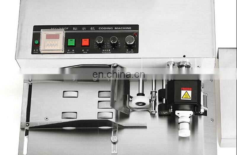MY-380F Stainless Steel Bags Solid-ink Date Coding Machine
