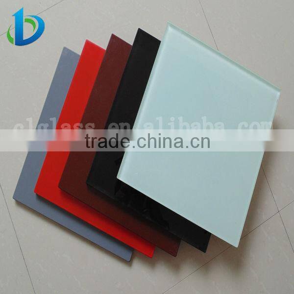 colourful painted glass