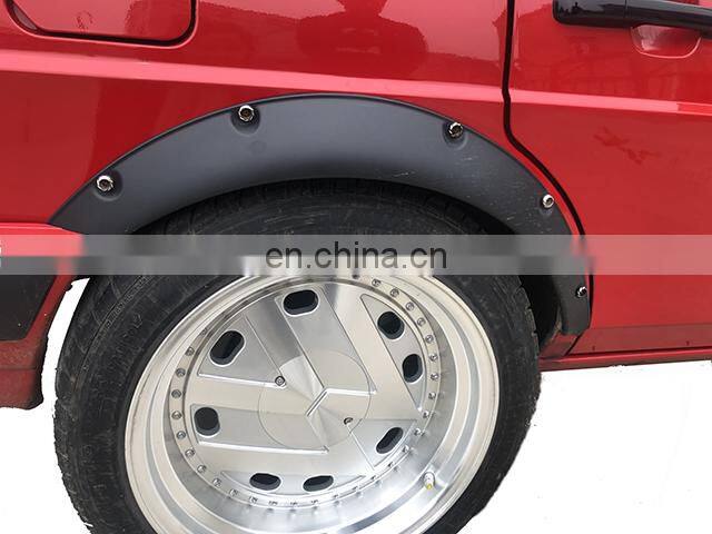 Changzhou Honghang Manufacture Auto Car Accessories Wheel Eyebrow, Glossy Carbon Fiber Color Fender Flares Universal For All Car