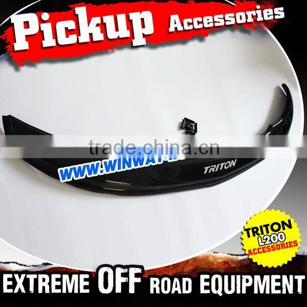 Chrome Kits Accessories Rear Gate Cover For 2015 Mitsubishi Triton L200