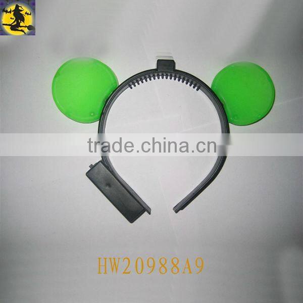 LED Mickey Mouse Ears Headband Led Blinking Headband