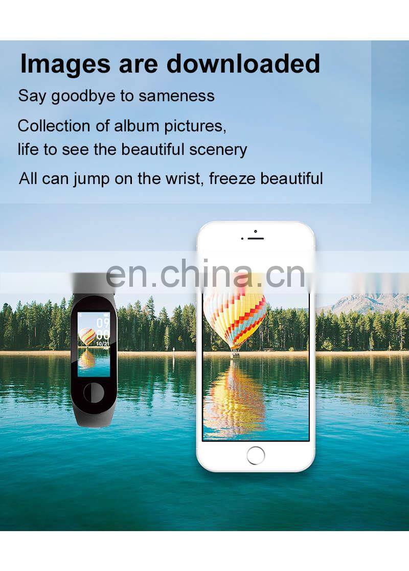 M4 Smart Watch Sport Bracelet Waterproof Sedentary Remind Heart Rate Fitness Tracker Smartwatch M4