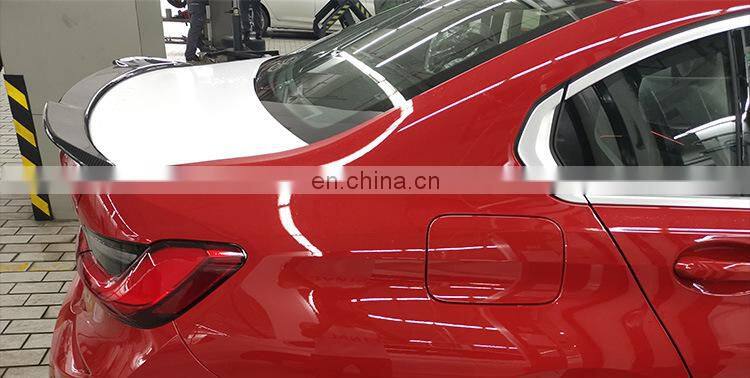 Runde Excellent Quality M3 Style Auto Carbon Fiber rear Spoiler for 2020-In BMW 3 Series G20 G28 Spoiler