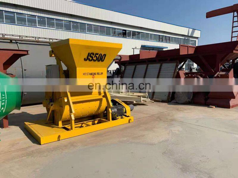JS500 Multifunctional Diesel Concrete Mixer 250L With Great Price