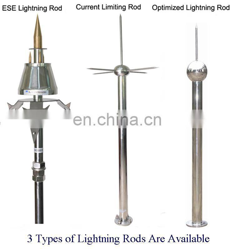 High Quality and Low Price Railway Lightning Rod for Lightning Protection Equipment