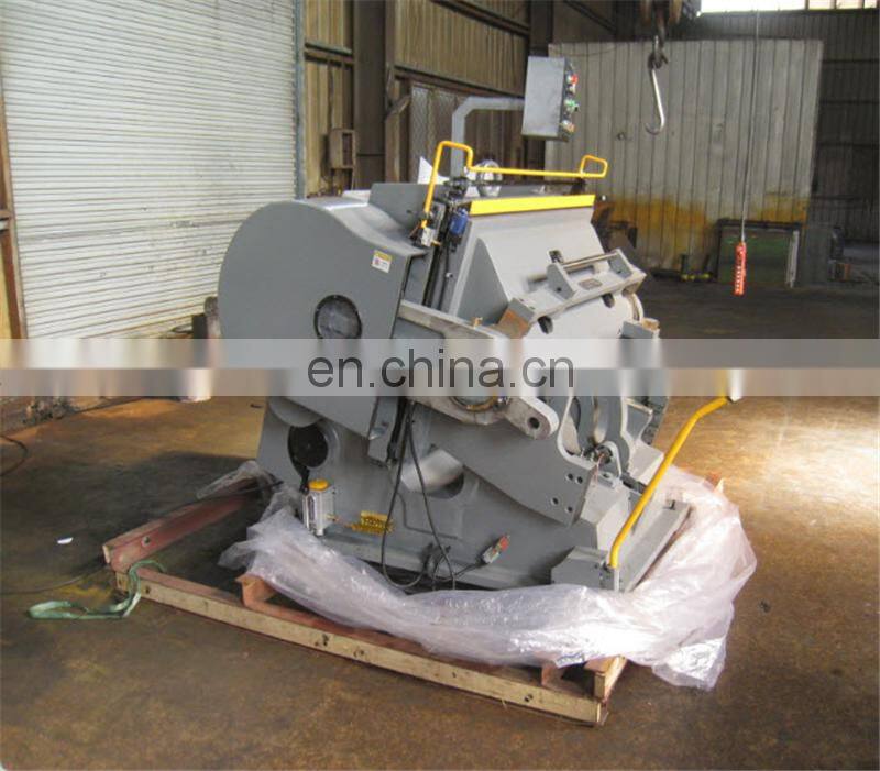 ML1100 Heavy duty Manual corrugated Flatbed cardboard die cutter creasing, handtag paper die cutting machine